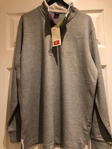 Cotton traders mens top grey - mens,