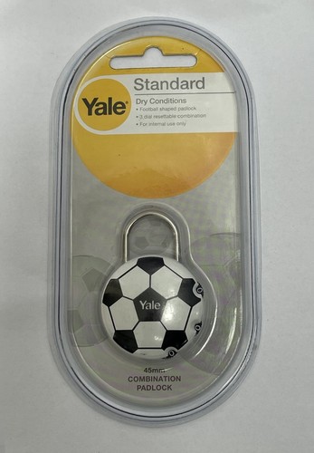 Yale football lock - 3, digit