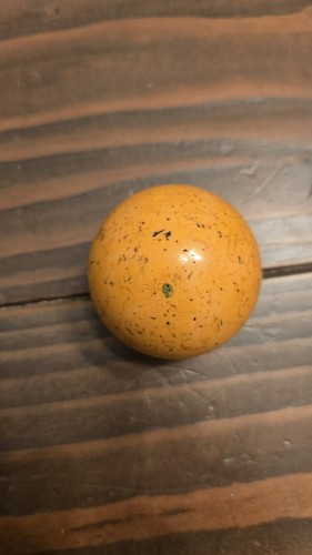 Antique cue ball off - cue,