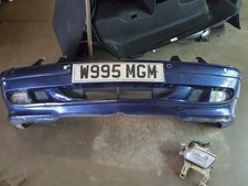 MERCEDES CLK A208 W208 FRONT BUMPER BLUE