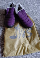 LADIES FUR LINED PIXIE BOOTS
