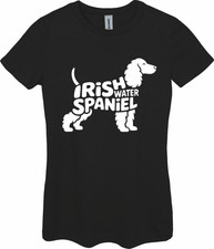 Irish Water Spaniel Typography