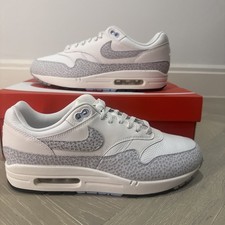 Nike Air Max 1 SFR Safari Summit White Phantom Sail UK9 EU44