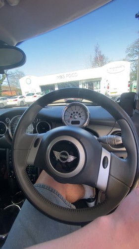 Steering wheel grey - wheel, and