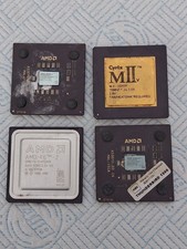 Lot of 4 x  Mixed ceramic computer CPUs for Gold Recovery