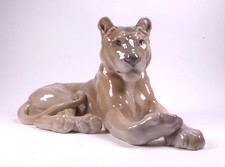ROYAL COPENHAGEN SEATED LIONESS 804