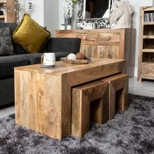 SOLID MANGO WOOD LIGHT DAKOTA