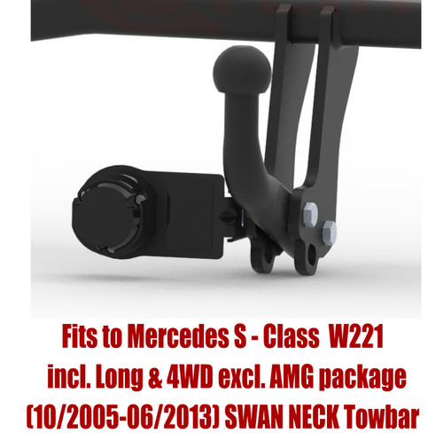 Swan neck tow - swan,