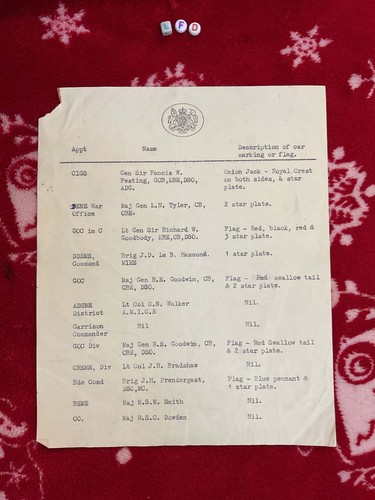Military letter containing - letter,