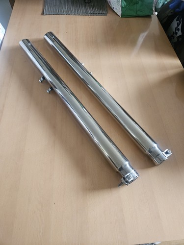 Maverick customs long exhaust - long,