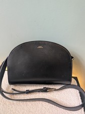 A.P.C. Demi-Lune Black Smooth