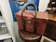 Vintage Suitcase Small Leather