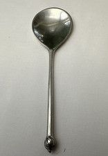 Crown & Rose Cast Pewter Spoon