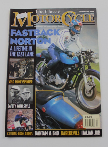 Classic motorcycle feb 1998 - feb,