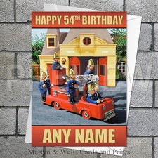 Trumpton birthday card. 5x7