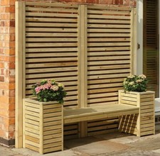 ROWLINSON PLANTER BENCH SEAT