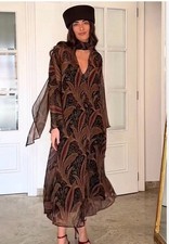Zara Paisley Scarf Dress