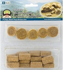 JTT Hay Bales Round and Square