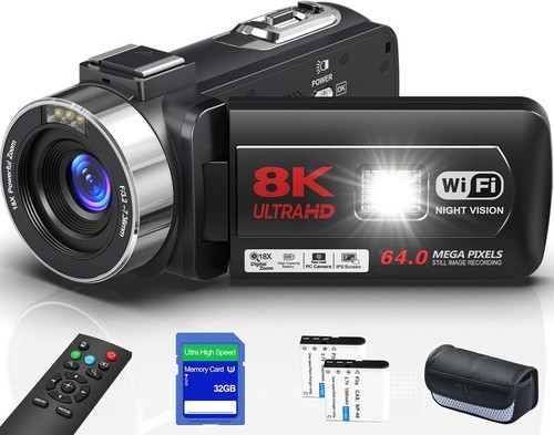 64mp video camcorder with - 64mp,