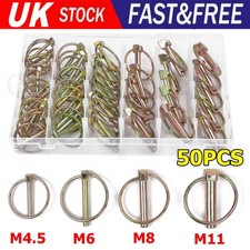 50X 4 Size Lynch Pin Set