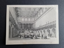 Antique 1851 print - Euston
