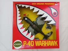 Vintage cox warhawk - p-40, plane