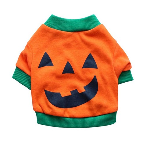 Halloween pumpkin pet costume - pumpkin,