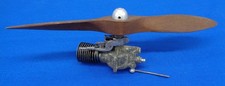 Vintage Model Airplane Engine