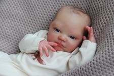 Beautiful Reborn Baby Doll~Nevaeh sculpt by Denise Pratt ~ Sam's Reborn Nursery
