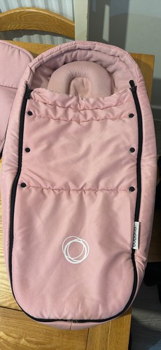 Bugaboo pink cocoon - with, head