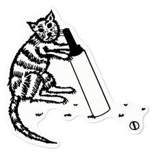 'Cricket Cat' Static Window