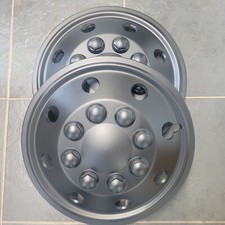 WHEEL TRIMS 15" X2 BLACK TRUCK