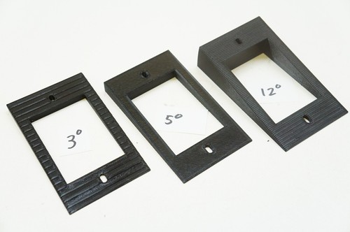Down angle wedge - angle, for