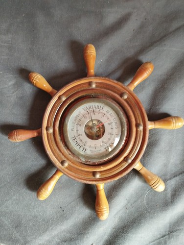 Antique small wooden ship - antique,