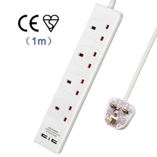 4 Gang Way Socket Extension