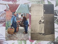 2x Vintage 1910s Dutch Holland