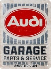 Audi Garage metal sign 200mm x