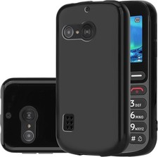PIXFAB Black TPU Gel Case for