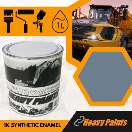 Terex dump truck grey paint - dump,