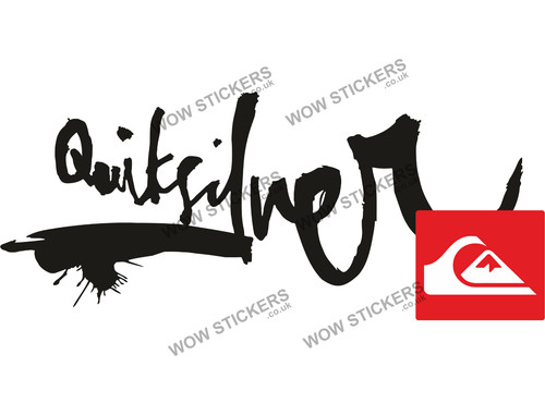 Quiksilver sticker laptop - sticker,