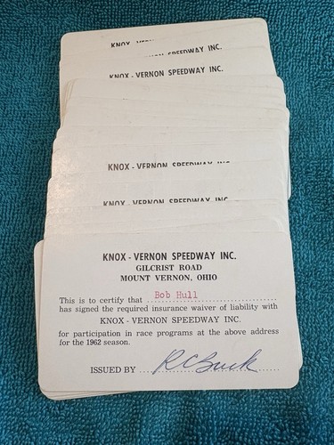 Lot vtg 1962 knox vernon - vtg,