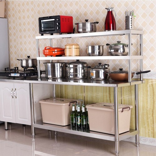 6ft stainless steel prep - stainless,