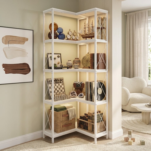 Corner bookshelf tier large - corner,