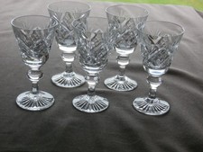 5 x Webb Corbett  Liquer /
