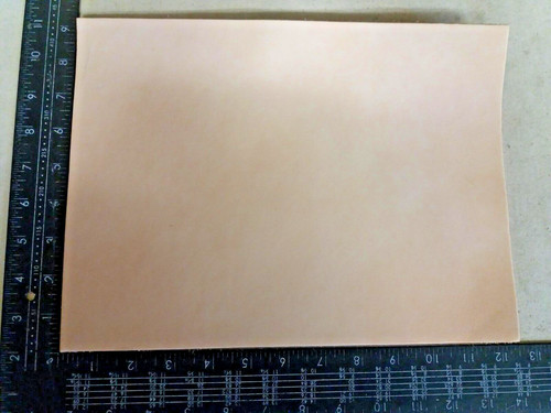 Natural veg tan leather - veg, hide