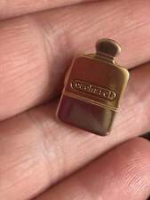 genuine CACHAREL perfume bottle   designer  logo  pin  brooch  vintage rare