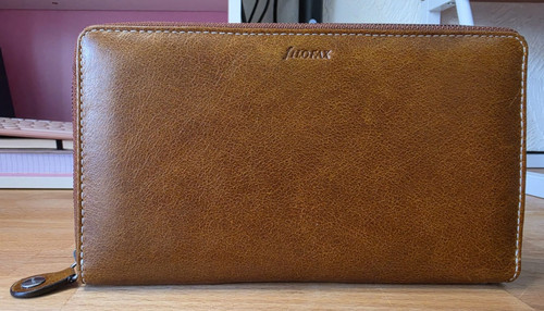 Rare filofax malden - malden, ochre