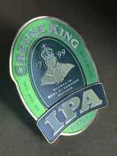 GREENE KING IPA BEER PUMP CLIP