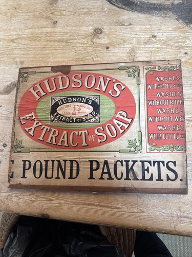 Vintage hudson extract - hudson’s,
