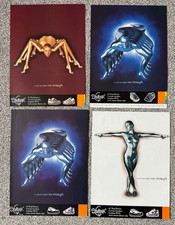 Rare Collectable Original 1999 Magazine ADVERT  x 4 Swear Shoes Ad